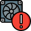 How Do I Know If My Bathroom Fan Vent Is Clogged? Icon
