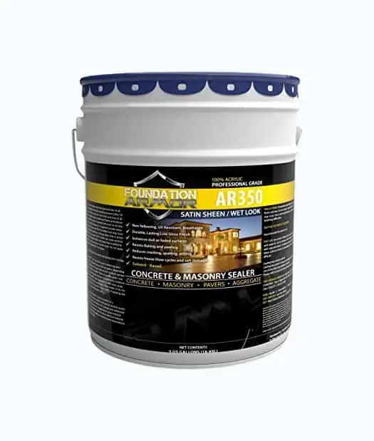 Product Image of the Armor AR350 Wet-Look Concrete Sealer