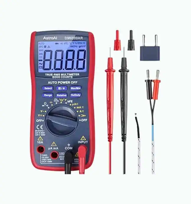 Product Image of the AstroAI Digital Multimeter TRMS 6000