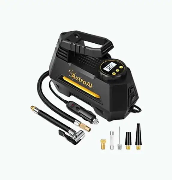 Product Image of the AstroAI Portable 12V Tire Inflator Air Pump