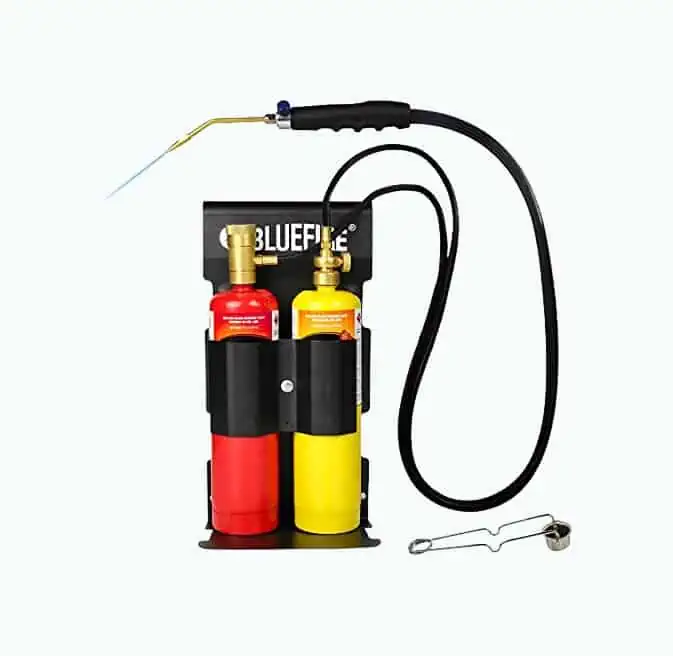 Product Image of the BLUEFIRE Oxygen Propane Cutting Torch