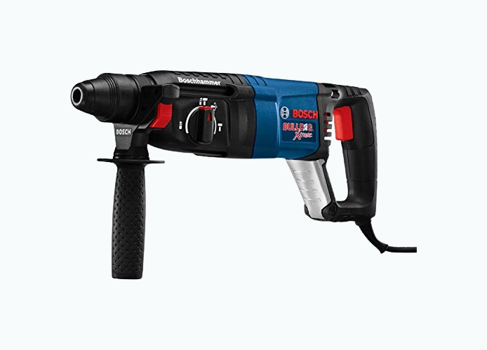 Product Image of the BOSCH 11255VSR Bulldog Xtreme 8 Amp 1 Inch Corded Variable Speed SDS-Plus Concrete/Masonry Rotary Hammer