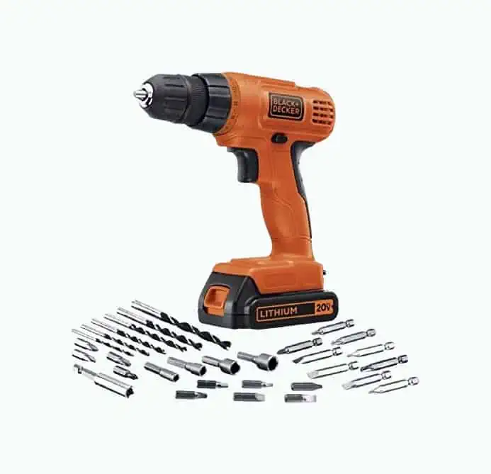 Product Image of the Black and Decker 20VCordless Drill