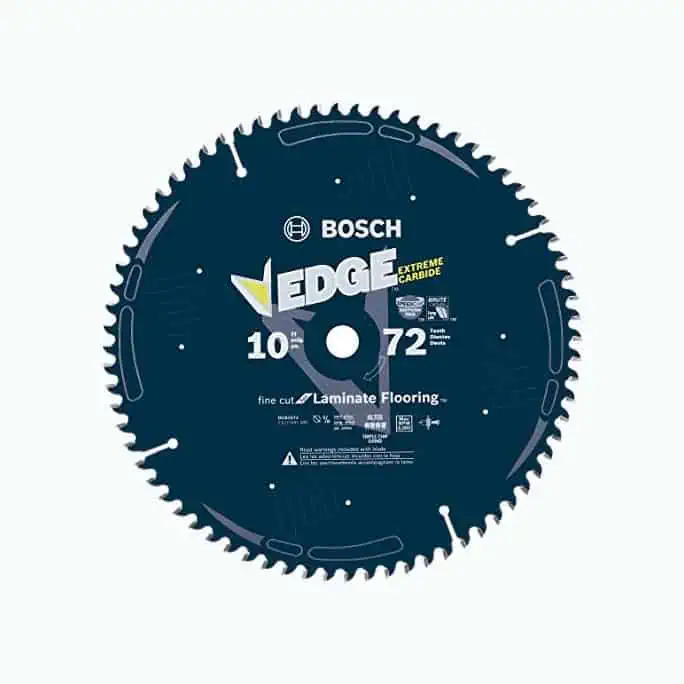 Product Image of the Bosch Edge DCB1072 Daredevil 10-Inch Laminate Saw Blade