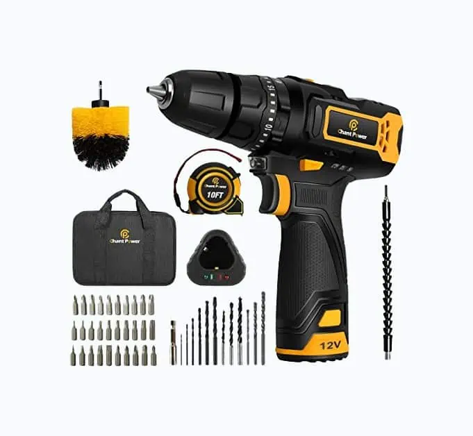 Product Image of the Chantpower Cordless Drill Set