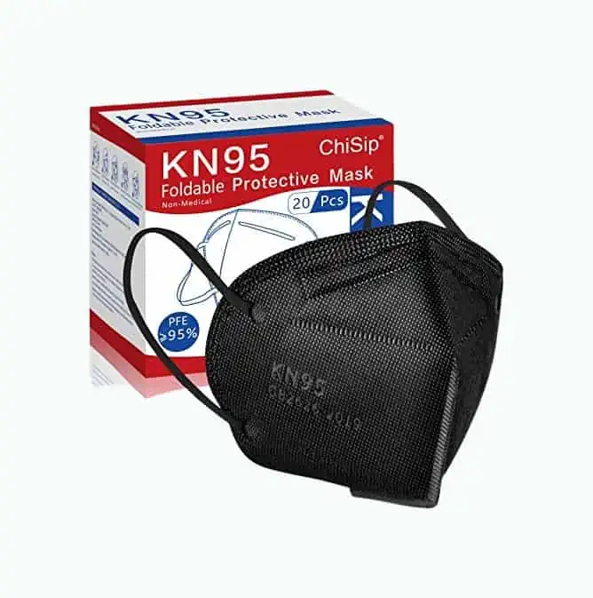Product Image of the ChiSip KN95 20-Piece Mask Pack