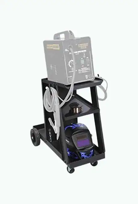Product Image of the Chicago Electric MIG/TIG Welding Cart