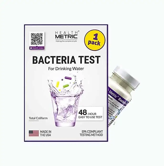 Product Image of the Coliform Bacteria Test Kit