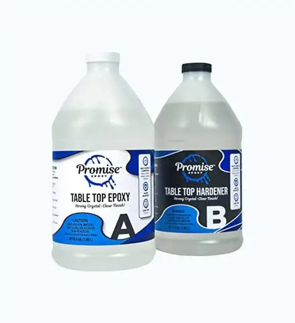 Product Image of the Crystal Clear Pro Marine Tabletop Epoxy Resin