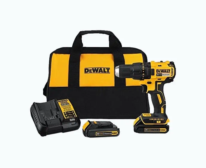 Product Image of the DEWALT 20V MAX* Cordless Drill / Driver Kit, Compact, Brushless (DCD777C2)