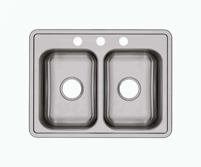Product Image of the Dayton Equal Double Bowl Sink
