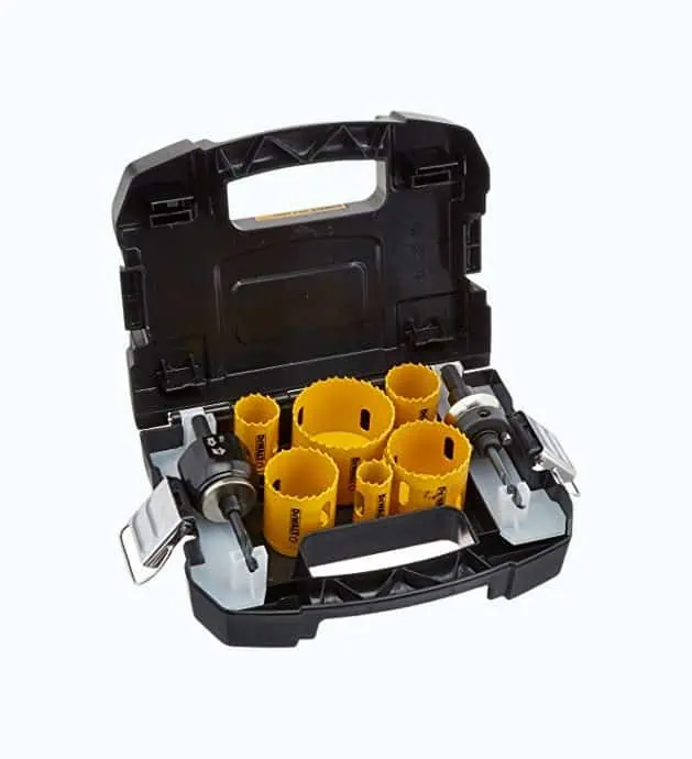 Product Image of the DeWALT Standard Electrician’s Hole Saw Kit