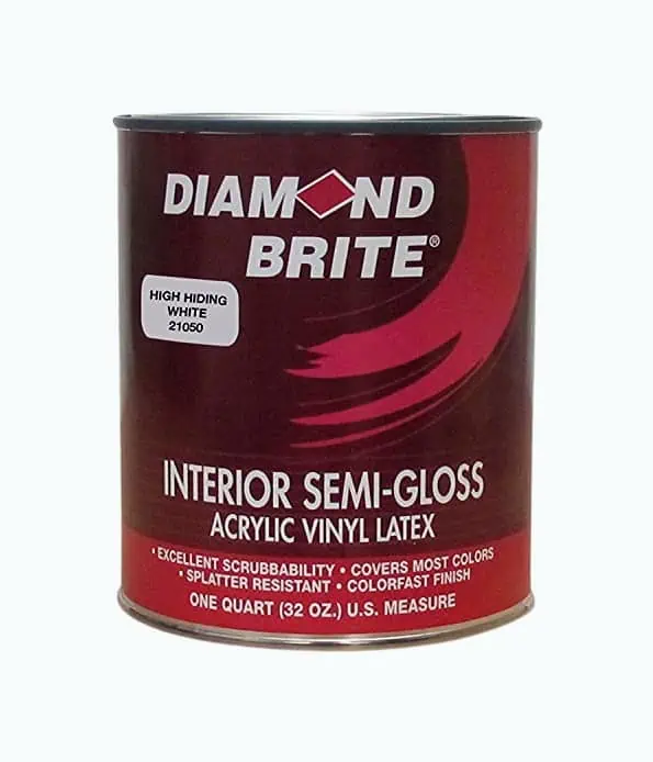 Product Image of the Diamond Brite Semi-Gloss Latex Paint