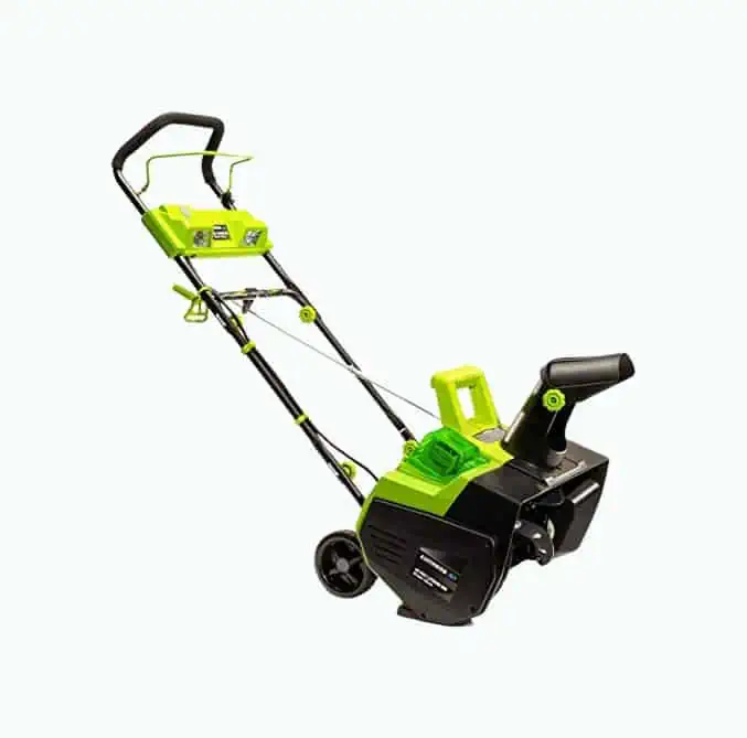 Product Image of the Earthwise Cordless Snow Blower