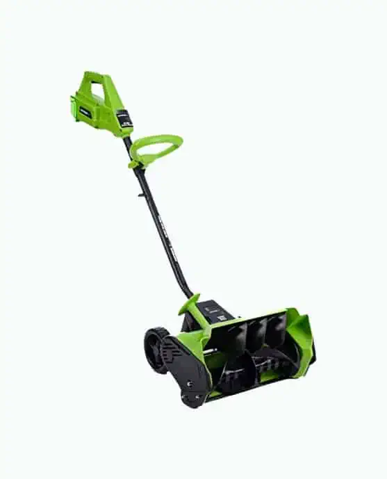 Product Image of the Earthwise Sn74016 40-Volt Cordless Snow Shovel