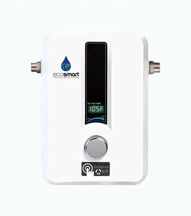 Product Image of the EcoSmart 8 KW Electric Tankless Water Heater