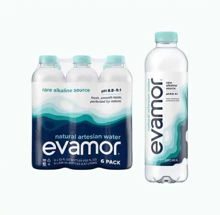 Product Image of the Evamor Natural Alkaline Artesian Water