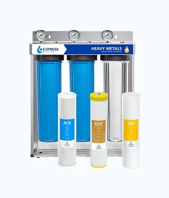 Product Image of the Express Water Heavy Metal Whole House Water Filter