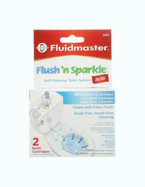 Product Image of the Fluidmaster 8102P8 Flush 'n Sparkle 