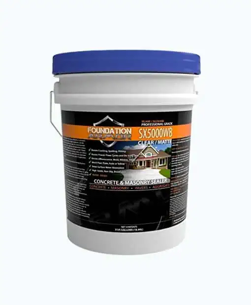 Product Image of the Foundation Armor SX5000 Water-Based Silane Penetrating Paver Sealer