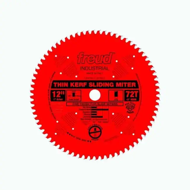 Product Image of the Freud Thin Kerf Miter Saw Blade