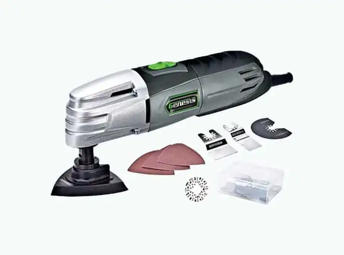Product Image of the Genesis GMT15A 1.5-Amp Multi-Purpose Oscillating Tool