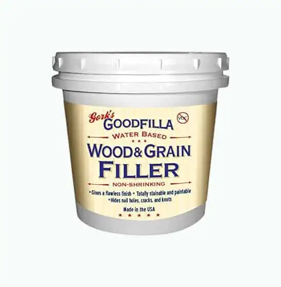 Product Image of the Goodfilla Water-Based Wood and Grain Filler