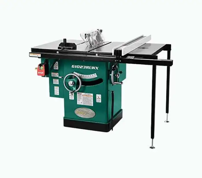 Product Image of the Grizzly G1023RLWX Industrial Hybrid Table Saw