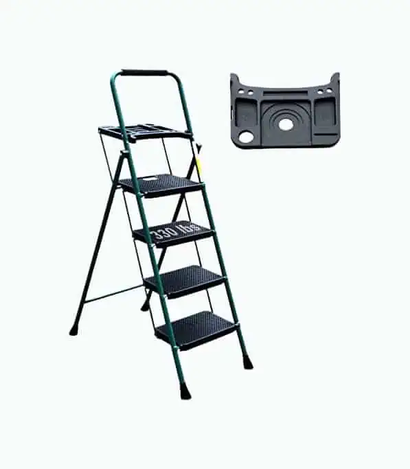 Product Image of the HBTower Folding 4-Step Ladder