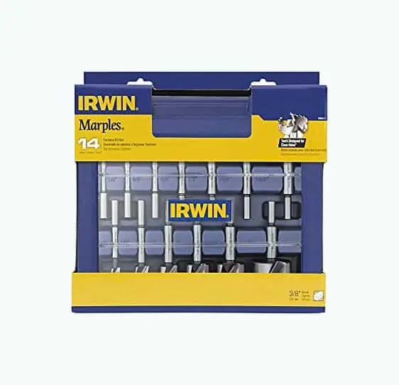 Product Image of the Irwin Marples Forstner 14-Piece Bit Set