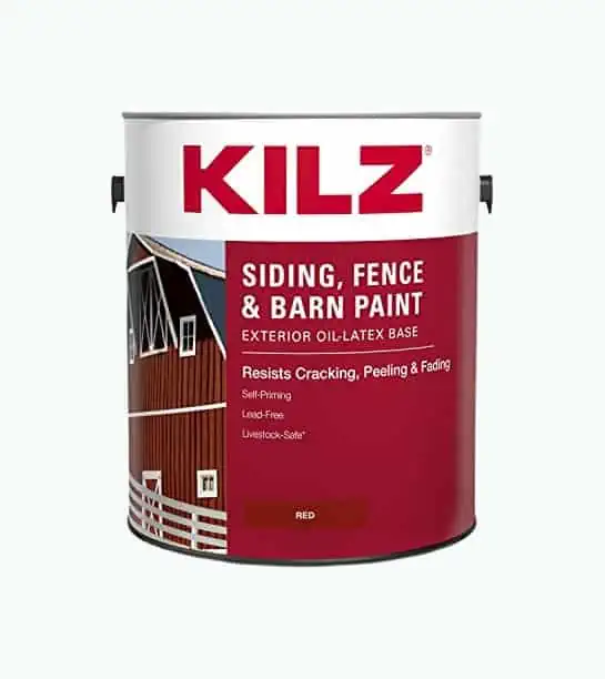 Product Image of the KILZ Siding, Fence, and Barn Paint