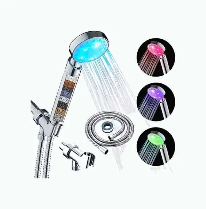 Product Image of the Kairey Handheld LED Shower Head