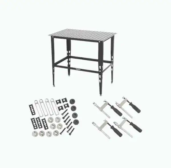 Product Image of the Klutch Steel Welding Table with Tool Kit