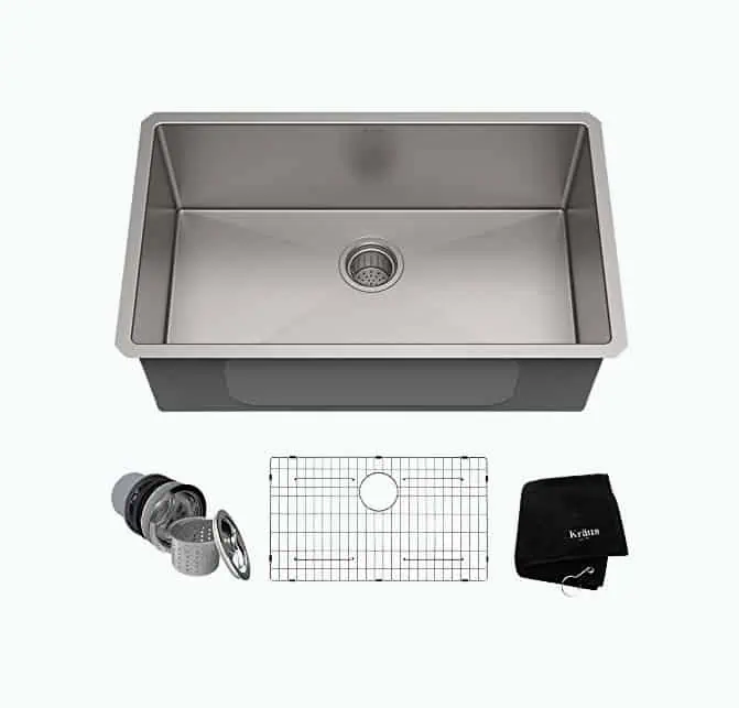 Product Image of the Kraus 30-Inch Stainless Steel Kitchen Sink