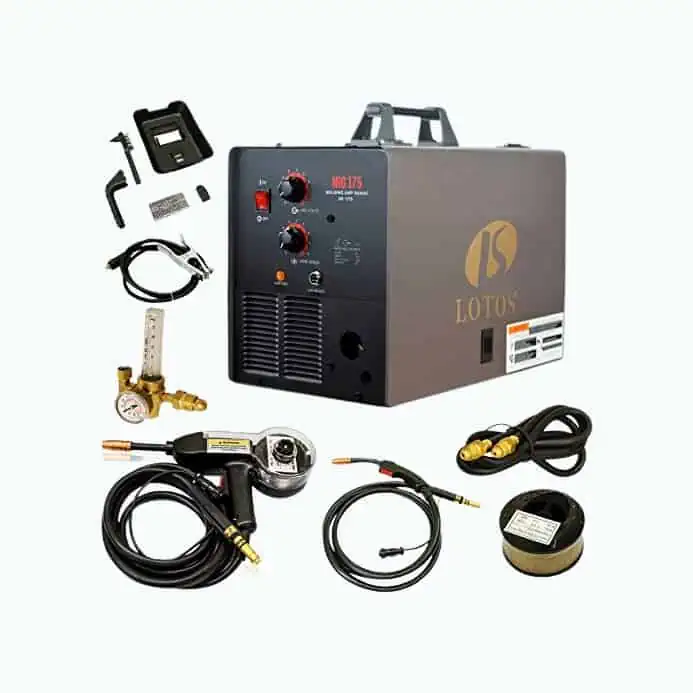 Product Image of the LOTOS MIG175 MIG Welder