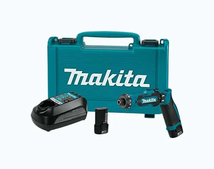 Product Image of the Makita DF012DSE Drill Driver Kit