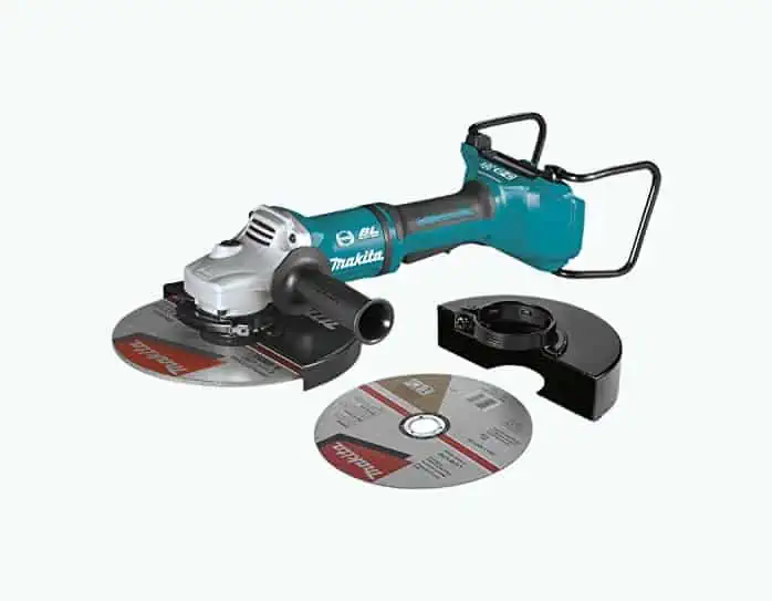 Product Image of the Makita XAG13Z1 18V LXT 9-Inch Angle Grinder