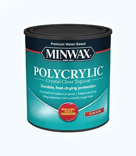 Product Image of the Minwax Polycrylic Water-Based Gloss