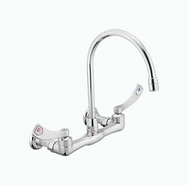 Product Image of the Moen Wall-Mount Utility Faucet