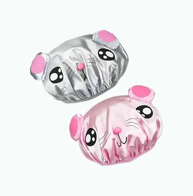 Product Image of the NKTM Children Shower Cap Waterproof Double Layer