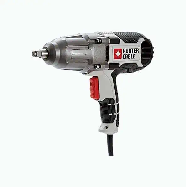 Product Image of the PORTER-CABLE Impact Wrench, 7.5-Amp, 450 lbs. of Torque, 1/2 Inch, Corded (PCE211)