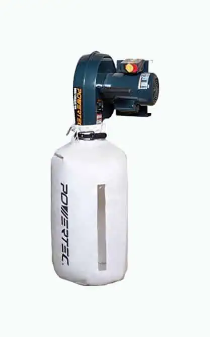Product Image of the Powertec Wall-Mounted Dust Collector