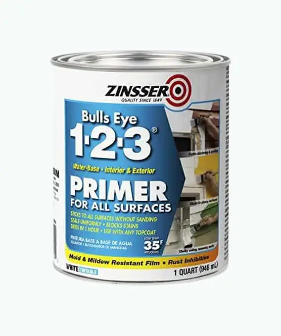 Product Image of the Rust-Oleum Zinsser Bulls Eye 1-2-3 Primer