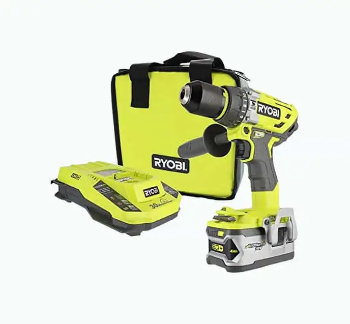 Product Image of the Ryobi P1813 One+ 18V Hammer Drill