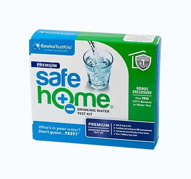 Product Image of the Safe Home Drinking Water Test Kit