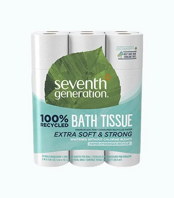 Product Image of the Seventh Generation White Toilet Paper
