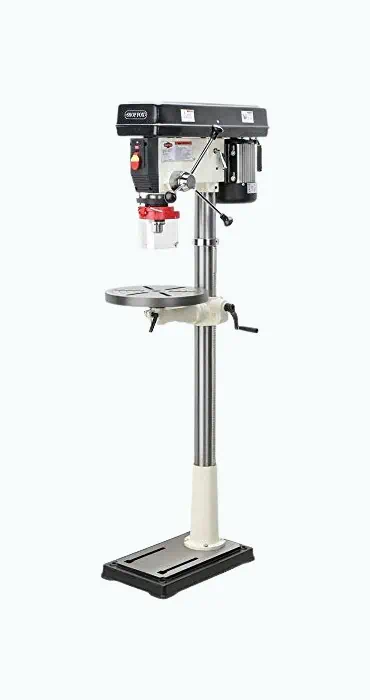 Product Image of the Shop Fox W1680 1-Horsepower Floor Drill Press