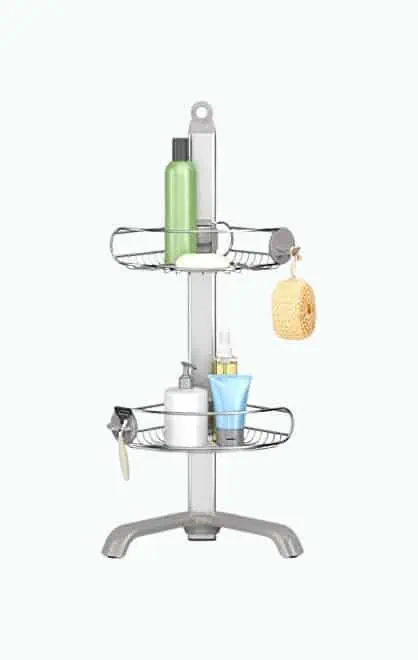 Product Image of the SimpleHuman Corner Shower Caddy
