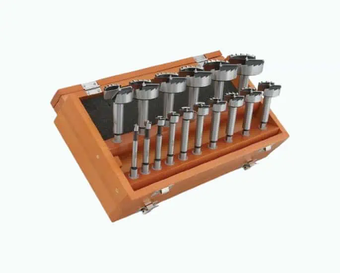 Product Image of the Steelex D3573 Hex-Shank Forstner Drill Bit Set