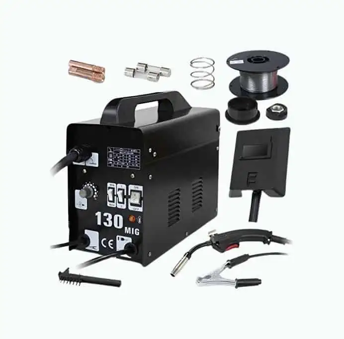 Product Image of the Super Deal PRO Commercial MIG 130 Welder